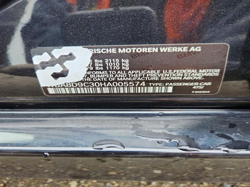Продаж на аукціоні авто 2017 Bmw 330, vin: WBA8D9C30HA005574, номер лоту: 51695296