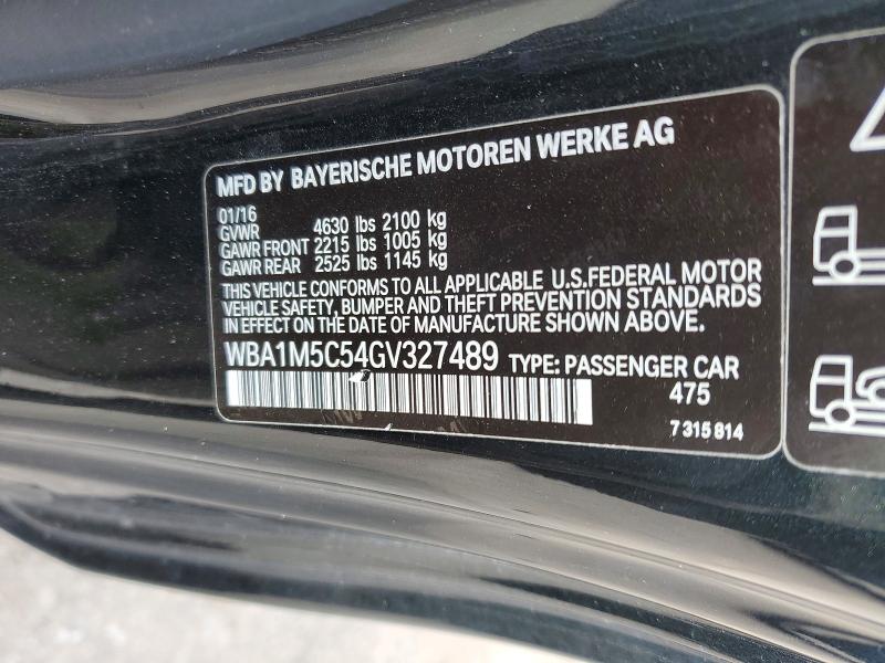 Продажа на аукционе авто 2016 Bmw M235xi, vin: WBA1M5C54GV327489, номер лота: 48914976