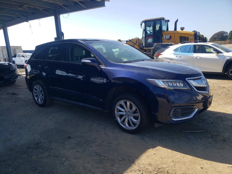 50825876 :رقم المزاد ، 5J8TB4H52HL027579 vin ، 2017 Acura Rdx مزاد بيع