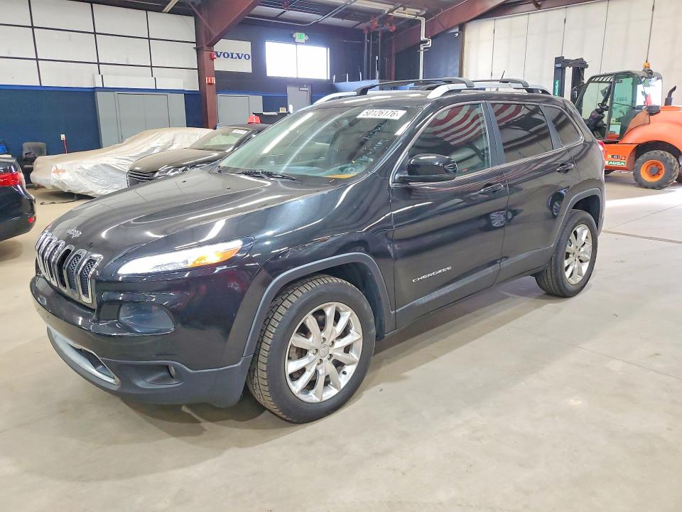 50126176 :رقم المزاد ، 1C4PJMDS3FW653779 vin ، 2015 Jeep Cherokee مزاد بيع