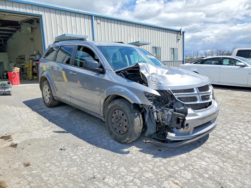 2018 Dodge Journey მანქანა იყიდება აუქციონზე, vin: 3C4PDCAB7JT446784, აუქციონის ნომერი: 50504686