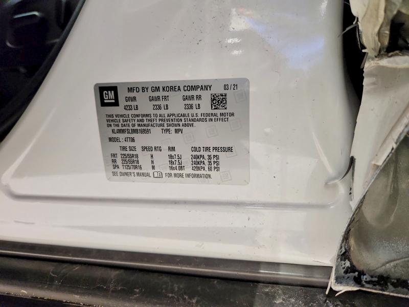 Продажа на аукционе авто 2021 Buick Encore Gx, vin: KL4MMFSL8MB169591, номер лота: 50282096