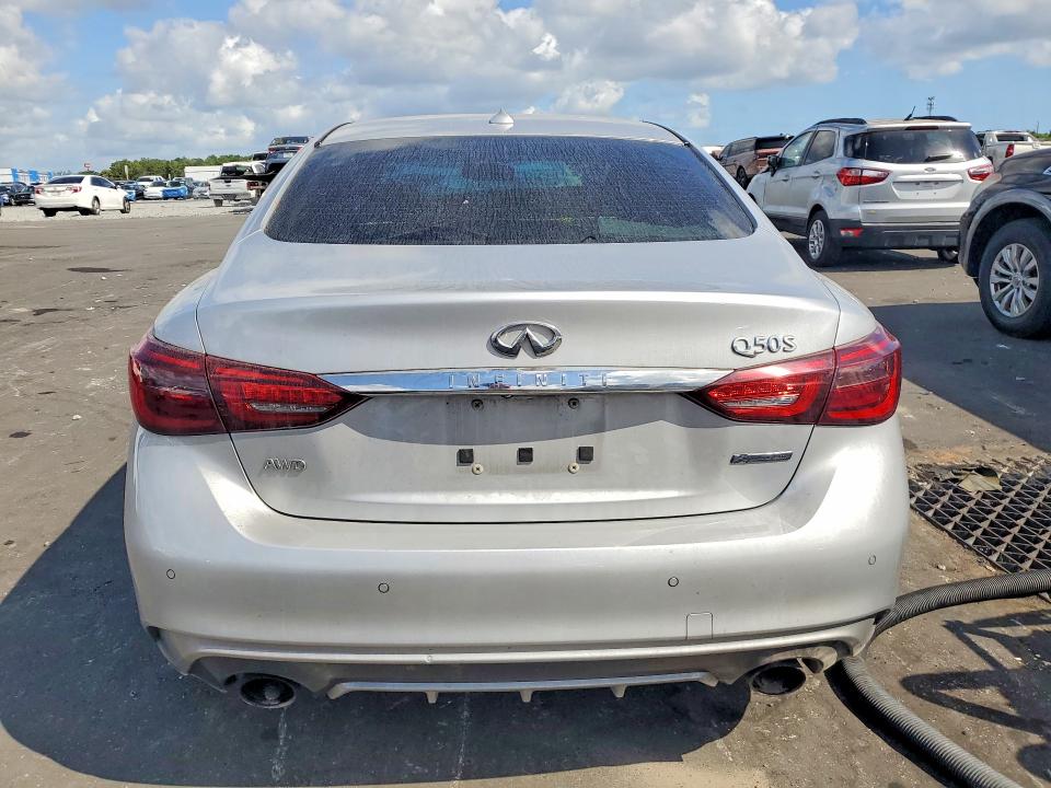 2019 Infiniti Q50 მანქანა იყიდება აუქციონზე, vin: JN1EV7AR4KM591719, აუქციონის ნომერი: 48521966