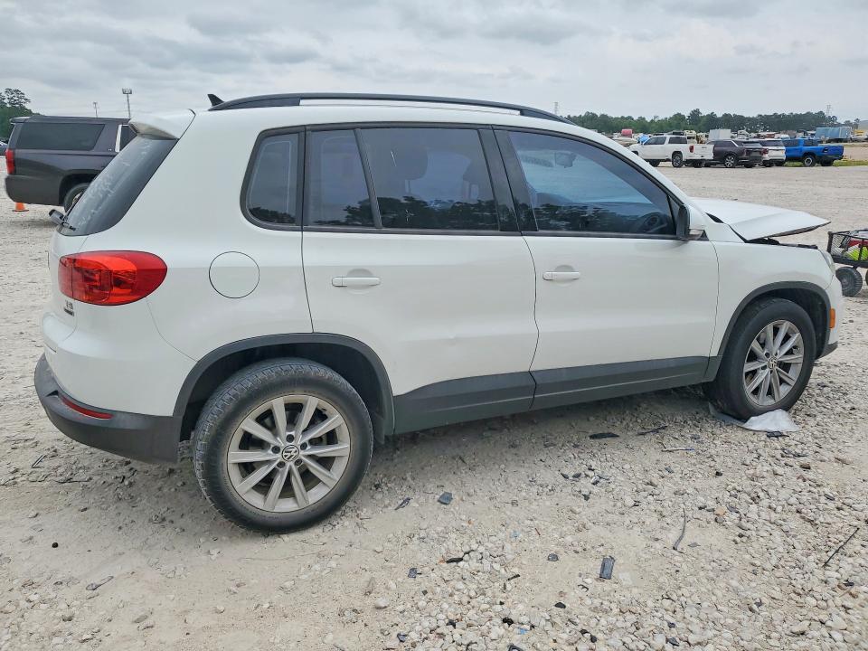 Продаж на аукціоні авто 2018 Volkswagen Tiguan Limited, vin: WVGBV7AX6JK001878, номер лоту: 51873196
