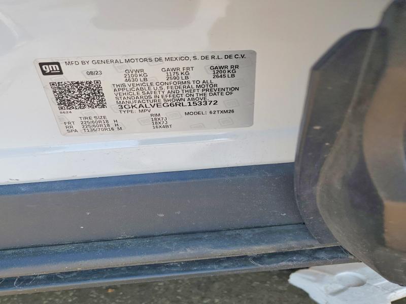 Aukcja sprzedaży 2024 Gmc Terrain, vin: 3GKALVEG6RL153372, numer aukcji: 51212916