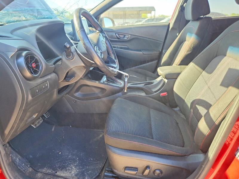 50075736 :رقم المزاد ، KM8K3CA34NU830972 vin ، 2022 Hyundai Kona مزاد بيع