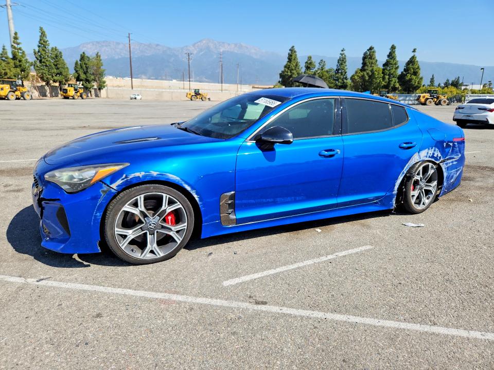51165966 :رقم المزاد ، KNAE35LC8J6011582 vin ، 2018 Kia Stinger مزاد بيع