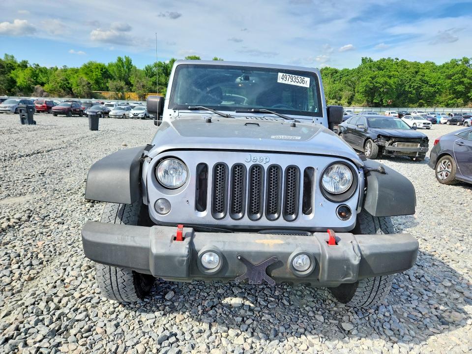 2014 Jeep Wrangler Unlimited მანქანა იყიდება აუქციონზე, vin: 1C4BJWDG9EL158195, აუქციონის ნომერი: 49793536