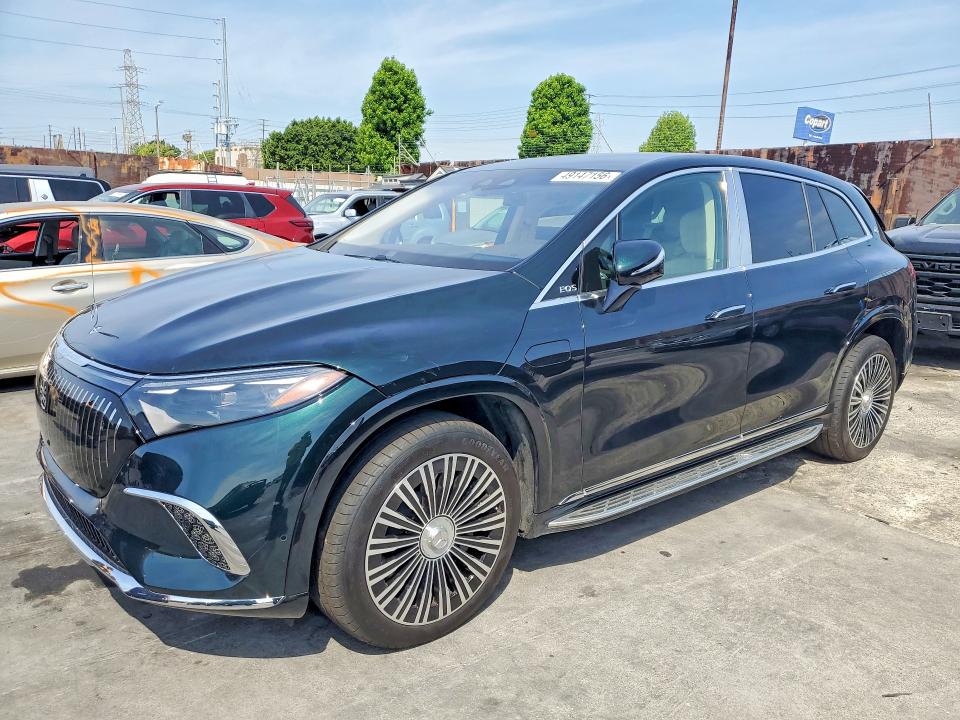 2025 Mercedes-benz Eqs Suv მანქანა იყიდება აუქციონზე, vin: 4JGDX5FB2SA039491, აუქციონის ნომერი: 49147156