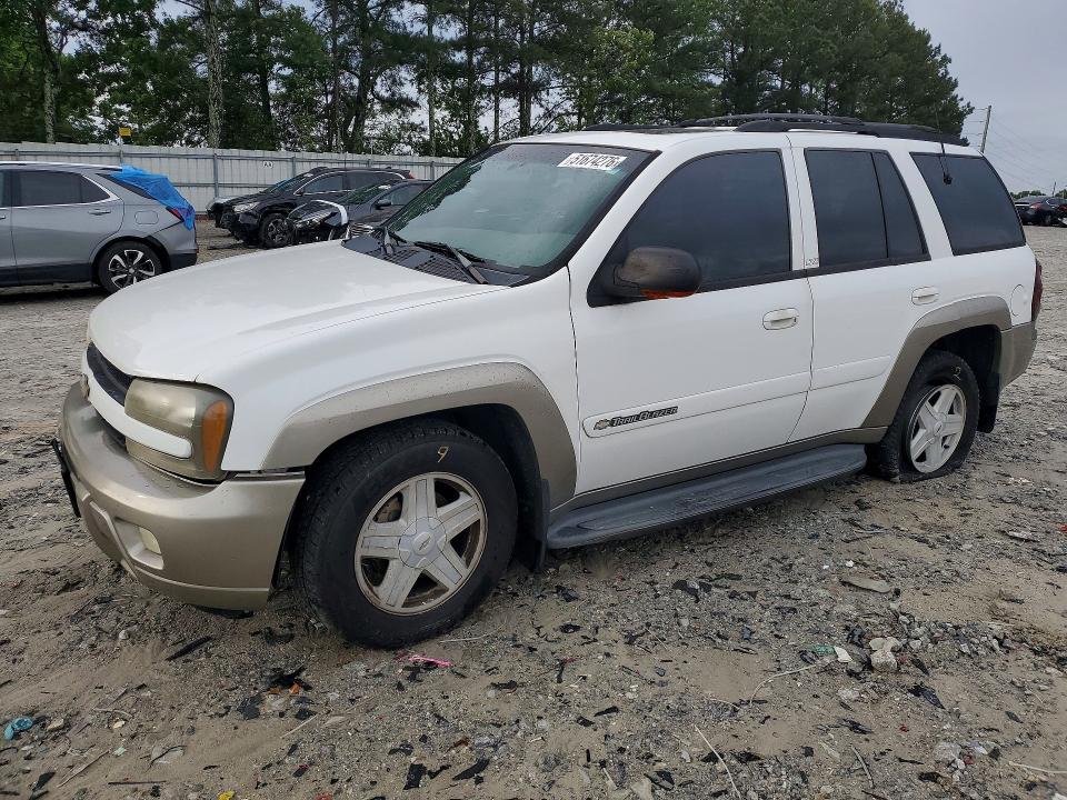 2002 Chevrolet Trailblazer მანქანა იყიდება აუქციონზე, vin: 1GNDS13S922411863, აუქციონის ნომერი: 51674276
