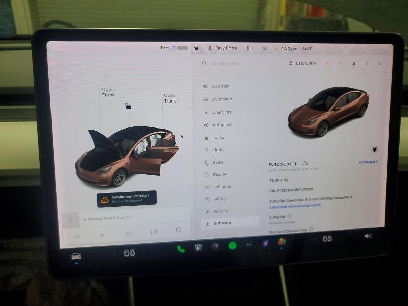 Продажа на аукционе авто 2019 Tesla Model 3, vin: 5YJ3E1EA0KF431528, номер лота: 79981925