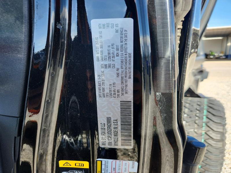 Продажа на аукционе авто 2024 Jeep Wrangler, vin: 1C4PJXDG5RW299989, номер лота: 48019326