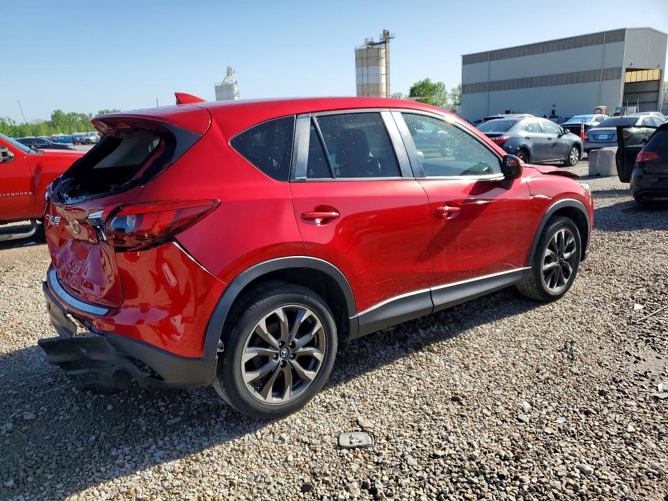 2016 Mazda Cx-5 მანქანა იყიდება აუქციონზე, vin: JM3KE4DY6G0733611, აუქციონის ნომერი: 51089336
