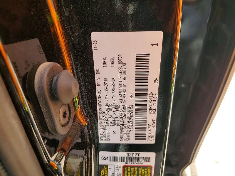 Продаж на аукціоні авто 2026 Toyota Sequoia, vin: 7SVAAABA7TX081304, номер лоту: 49762286