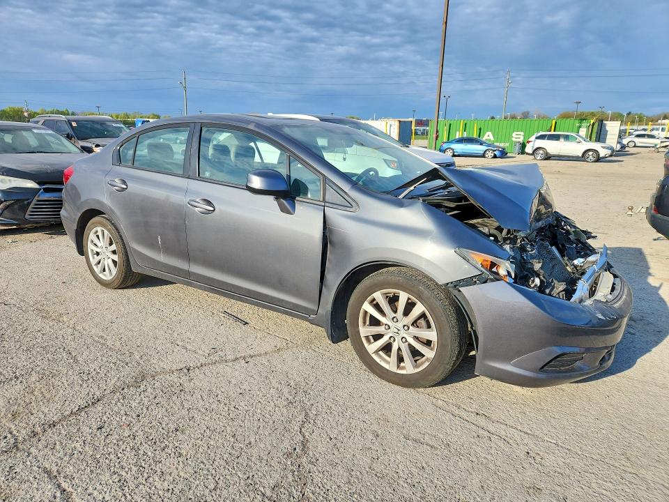 2012 Honda Civic მანქანა იყიდება აუქციონზე, vin: 19XFB2F8XCE081243, აუქციონის ნომერი: 48568906