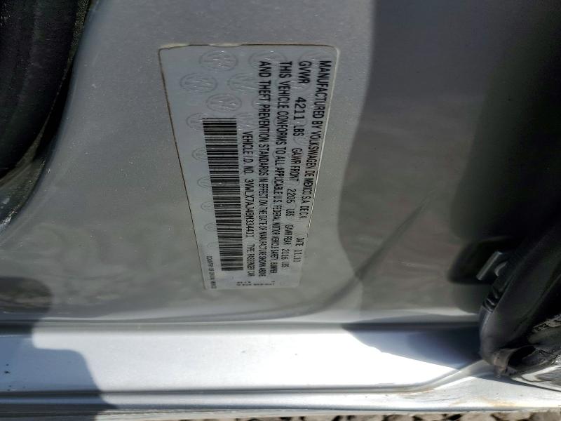Продаж на аукціоні авто 2011 Volkswagen Jetta, vin: 3VWLX7AJ4BM334411, номер лоту: 51601106