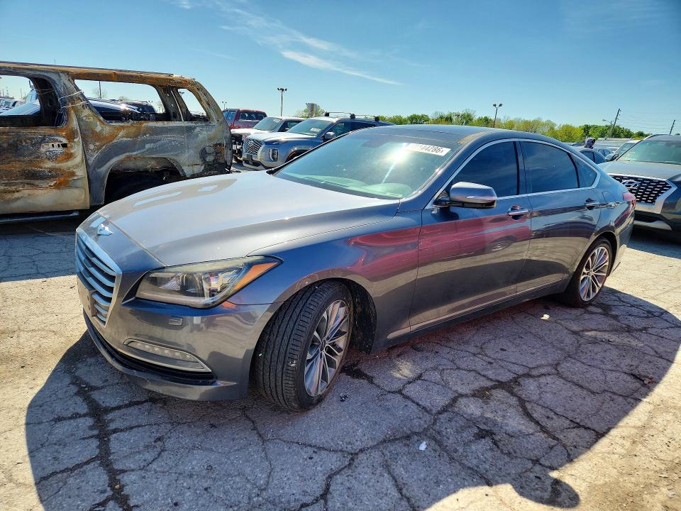 2016 Hyundai Genesis მანქანა იყიდება აუქციონზე, vin: KMHGN4JE7GU121169, აუქციონის ნომერი: 50144286