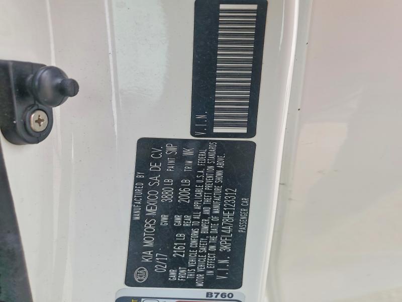 Продажа на аукционе авто 2017 Kia Forte, vin: 3KPFL4A78HE123312, номер лота: 49177266