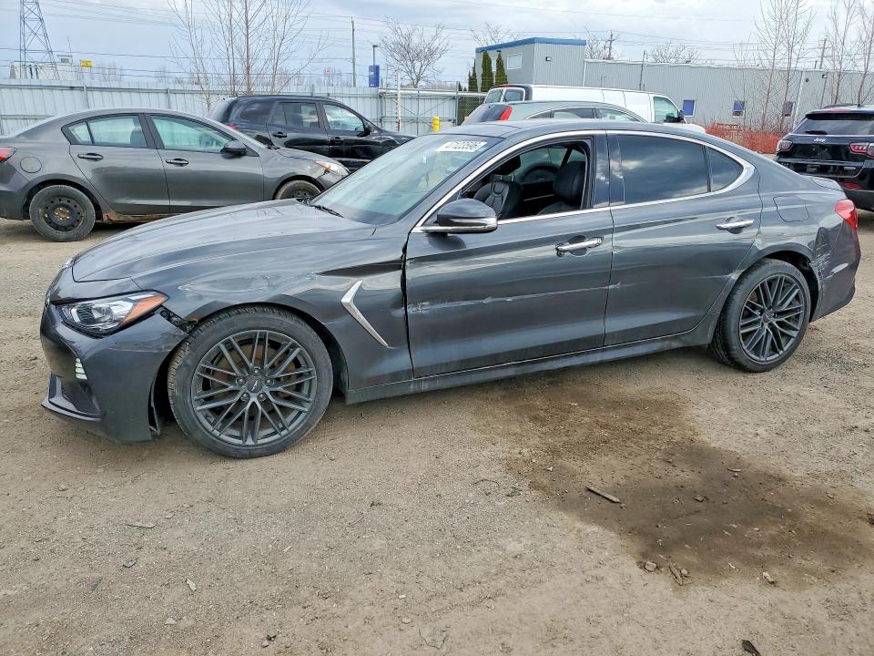 Auction sale of the 2019 Genesis G70, vin: KMTG24LA8KU010549, lot number: 47123596