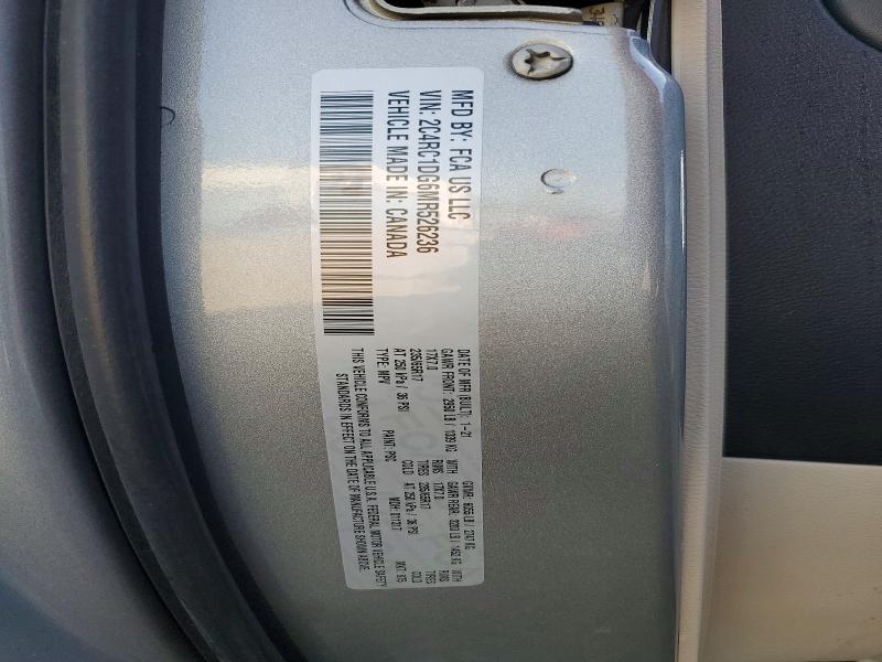 Aukcja sprzedaży 2021 Chrysler Voyager, vin: 2C4RC1DG6MR526236, numer aukcji: 50258836