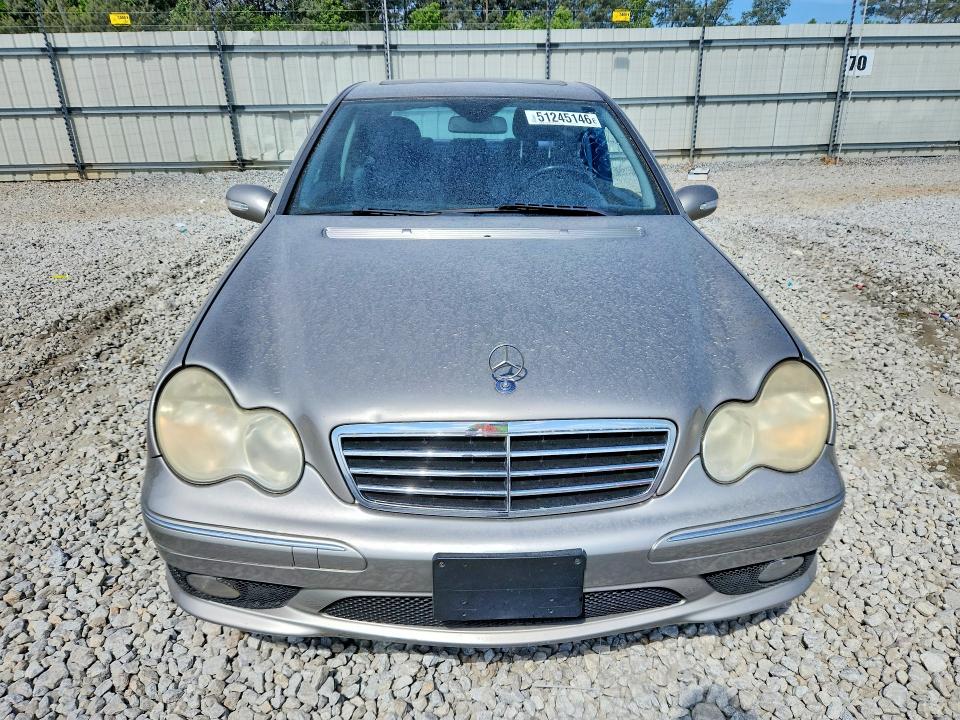 51245146 :رقم المزاد ، WDBRF52H77E023342 vin ، 2007 Mercedes-benz C مزاد بيع