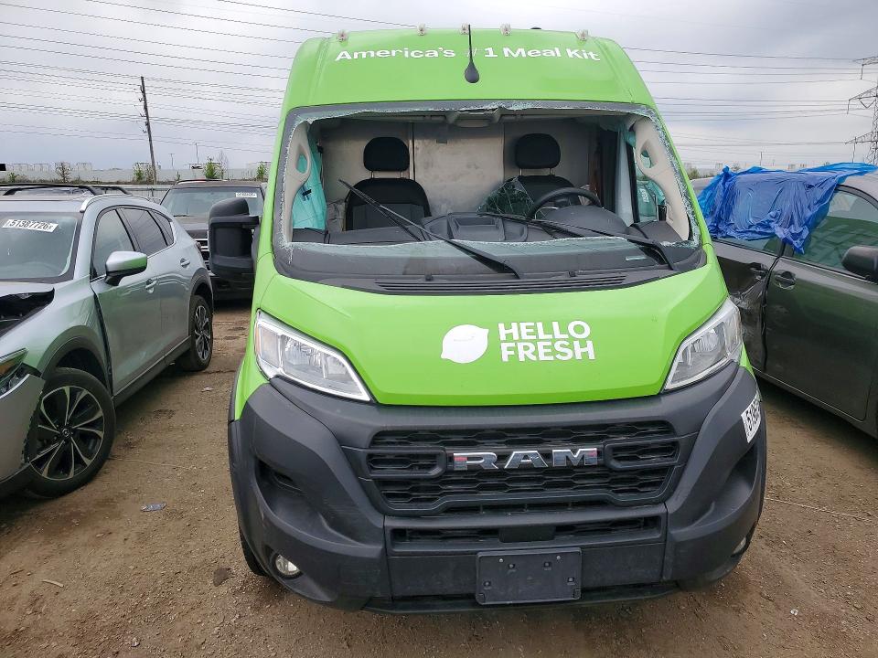 51962466 :رقم المزاد ، 3C6LRVBGXPE517714 vin ، 2023 Ram Promaster 1500 مزاد بيع