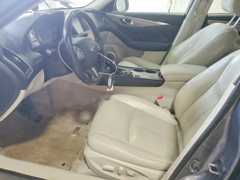 49480026 :رقم المزاد ، JN1BV7AR9FM399124 vin ، 2015 Infiniti Q50 مزاد بيع