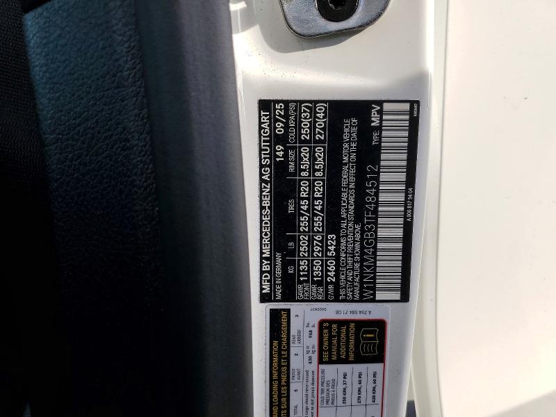 Aukcja sprzedaży 2026 Mercedes-benz Glc, vin: W1NKM4GB3TF484512, numer aukcji: 49570906