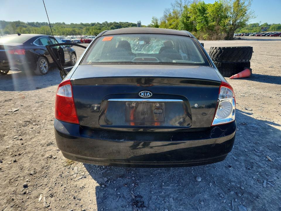 50744536 :رقم المزاد ، KNAFE121465361750 vin ، 2006 Kia Spectra مزاد بيع
