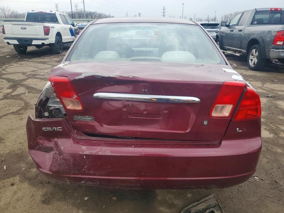Продажа на аукционе авто 2002 Honda Civic, vin: 1HGES16582L018953, номер лота: 49435876