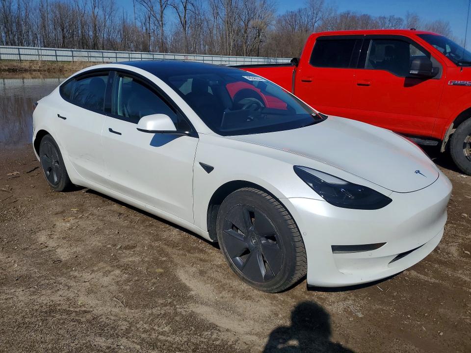 Продаж на аукціоні авто 2022 Tesla Model 3, vin: 5YJ3E1EB5NF124787, номер лоту: 48246226
