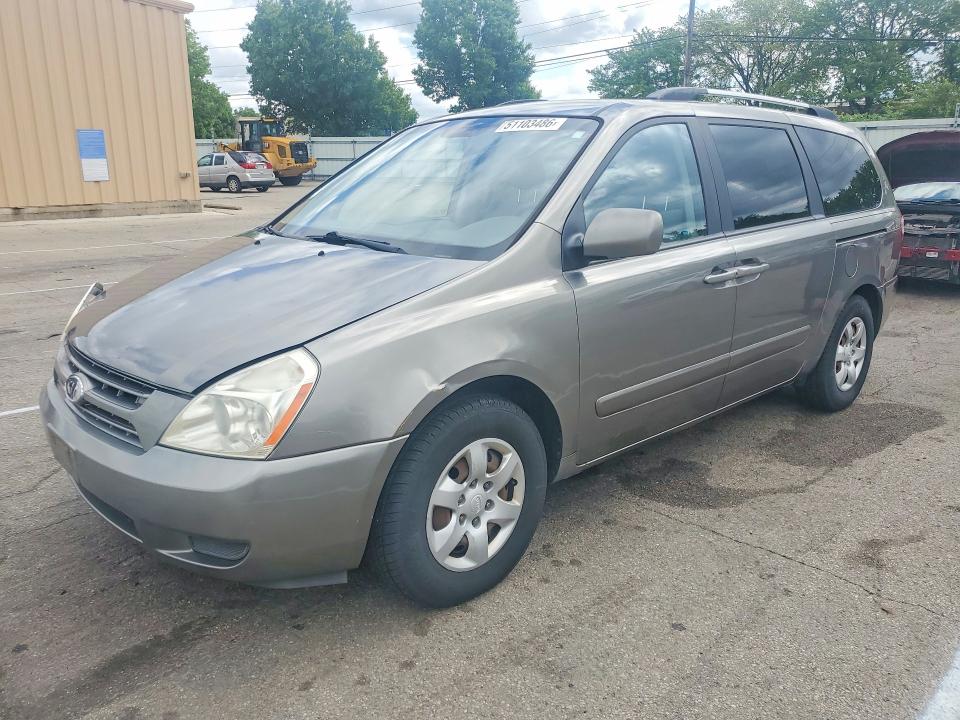 2010 Kia Sedona მანქანა იყიდება აუქციონზე, vin: KNDMG4C35A6349003, აუქციონის ნომერი: 51103486