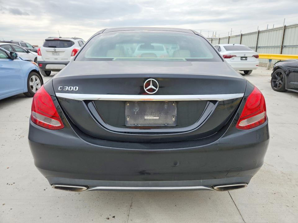 2015 Mercedes-benz C მანქანა იყიდება აუქციონზე, vin: 55SWF4JB8FU054817, აუქციონის ნომერი: 51258606