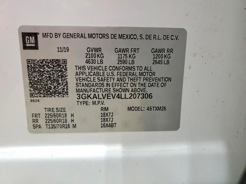 Продажа на аукционе авто 2020 Gmc 4000, vin: 3GKALVEV4LL207306, номер лота: 50705626