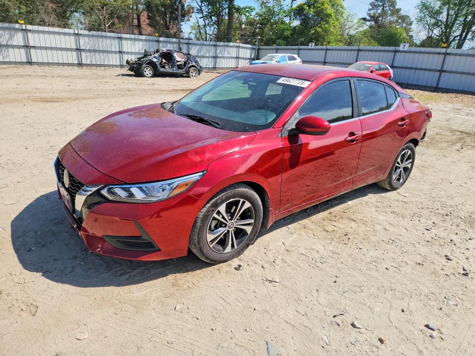 49627726 :رقم المزاد ، 3N1AB8CV9MY265180 vin ، 2021 Nissan Sentra مزاد بيع