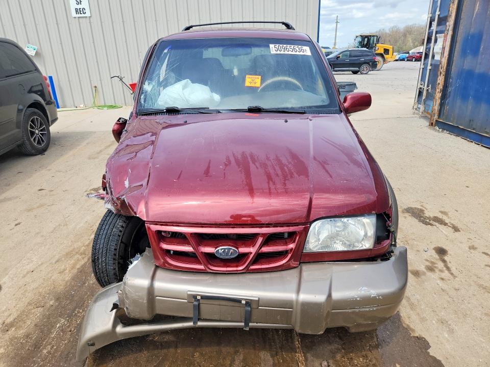 Продажа на аукционе авто 2001 Kia Sportage, vin: KNDJA723515046221, номер лота: 50965636