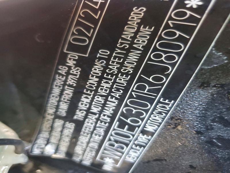 Aukcja sprzedaży 2024 Bmw S 1000, vin: WB10E6301R6J80919, numer aukcji: 49142046