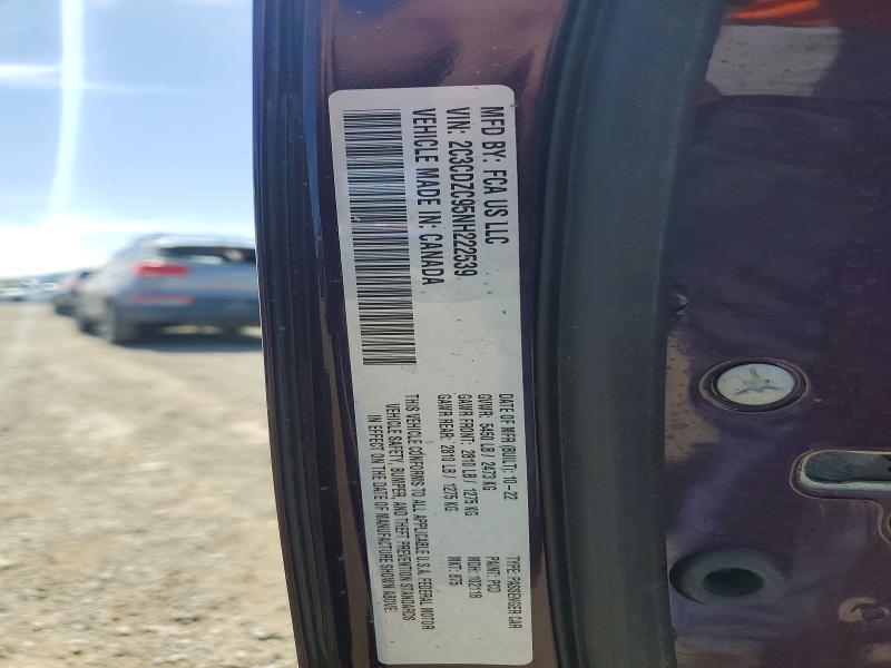 2022 Dodge Challenger მანქანა იყიდება აუქციონზე, vin: 2C3CDZC95NH222539, აუქციონის ნომერი: 50576426