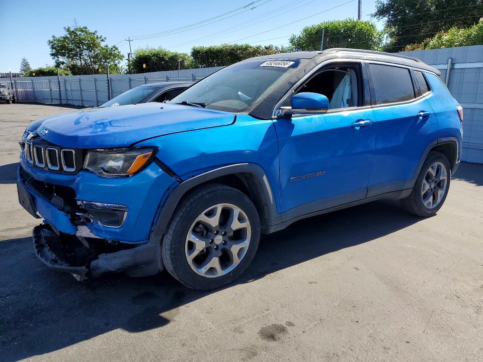 2019 Jeep Compass მანქანა იყიდება აუქციონზე, vin: 3C4NJDCB1KT753842, აუქციონის ნომერი: 49246056