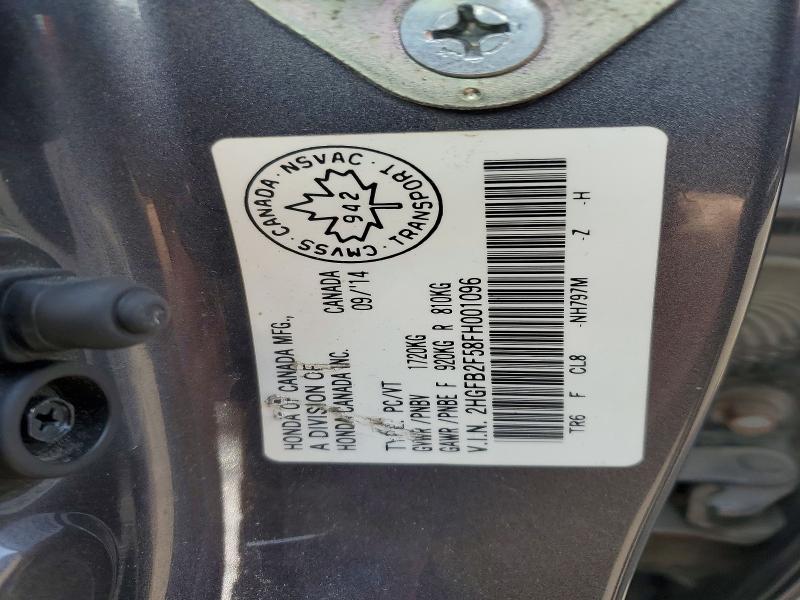 Aukcja sprzedaży 2015 Honda Civic, vin: 2HGFB2F58FH001096, numer aukcji: 49242606
