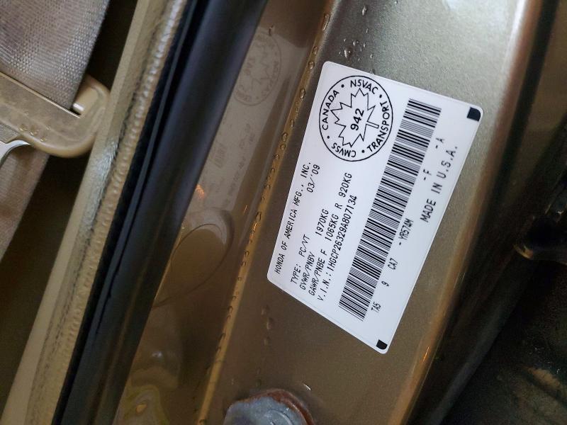 Продаж на аукціоні авто 2009 Honda Accord, vin: 1HGCP26329A807134, номер лоту: 51492426