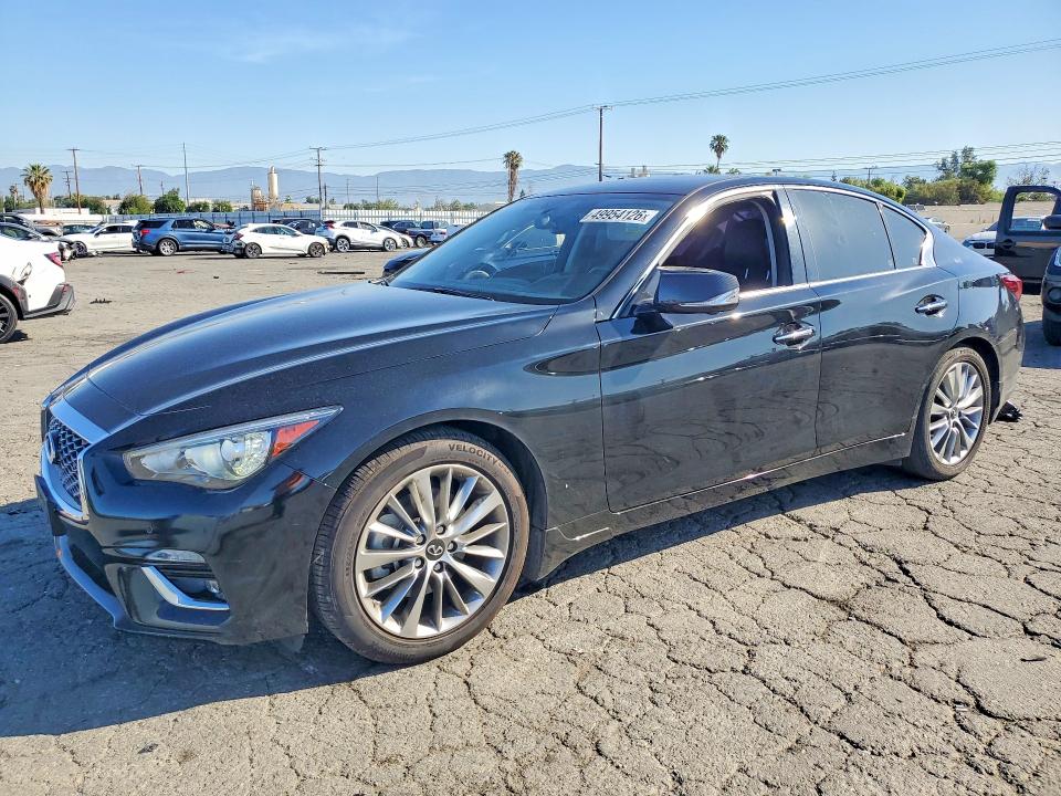 2023 Infiniti Q50 მანქანა იყიდება აუქციონზე, vin: JN1EV7BP3PM512643, აუქციონის ნომერი: 49954126