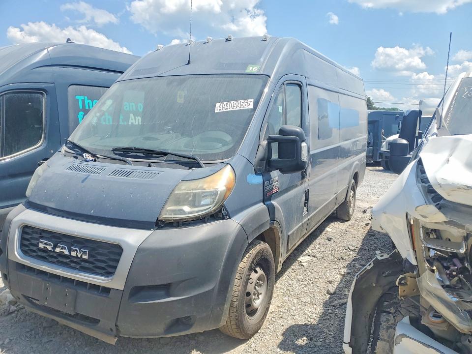 Продаж на аукціоні авто 2021 Ram Promaster 3500, vin: 3C6FRVJG1ME502996, номер лоту: 49409956