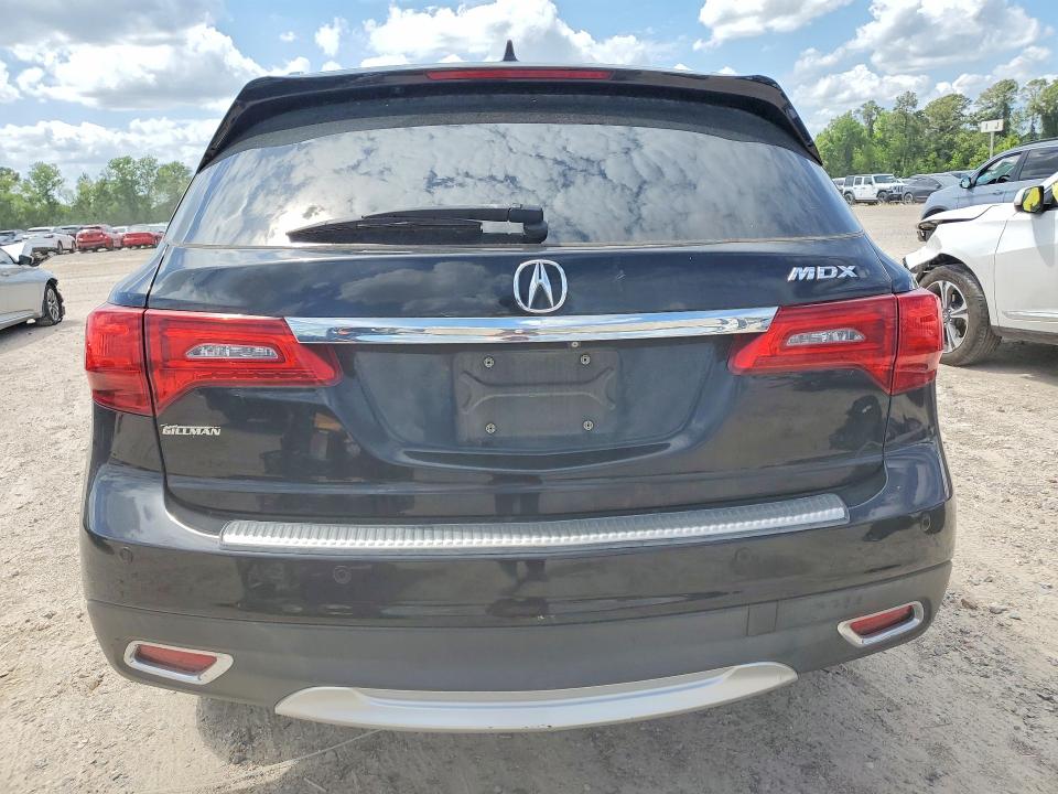 49396006 :رقم المزاد ، 5FRYD3H88FB003868 vin ، 2015 Acura Mdx مزاد بيع