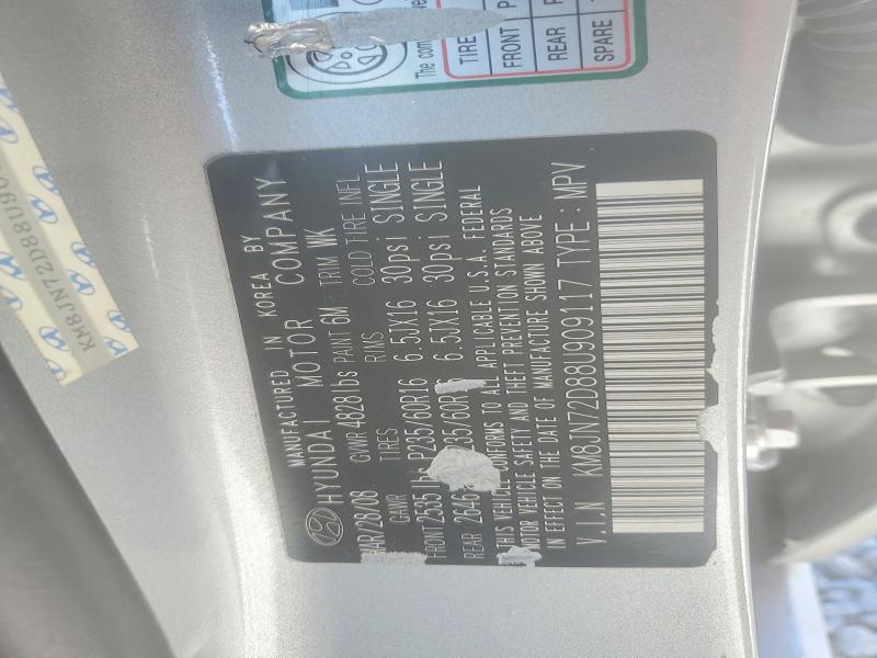 Aukcja sprzedaży 2008 Hyundai Tucson, vin: KM8JN72D88U909117, numer aukcji: 51470746