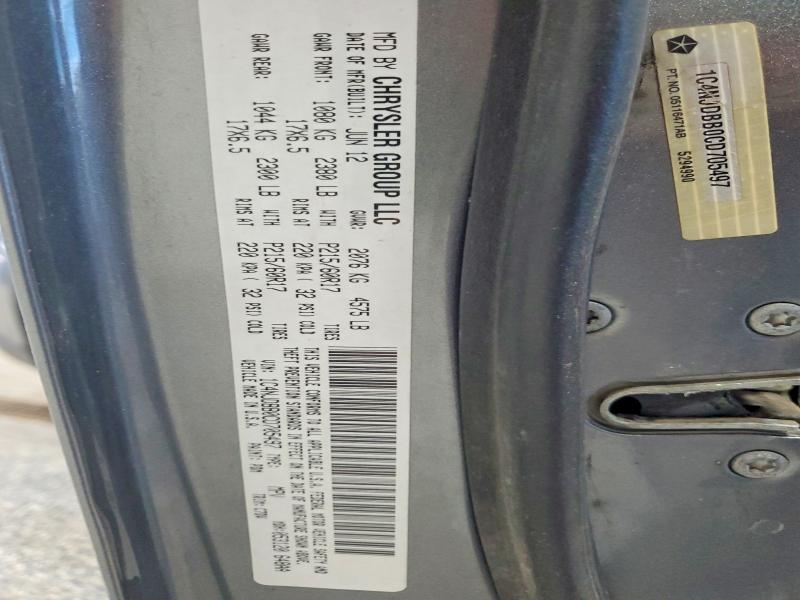 Продажа на аукционе авто 2012 Jeep Compass, vin: 1C4NJDBB0CD705497, номер лота: 50672476