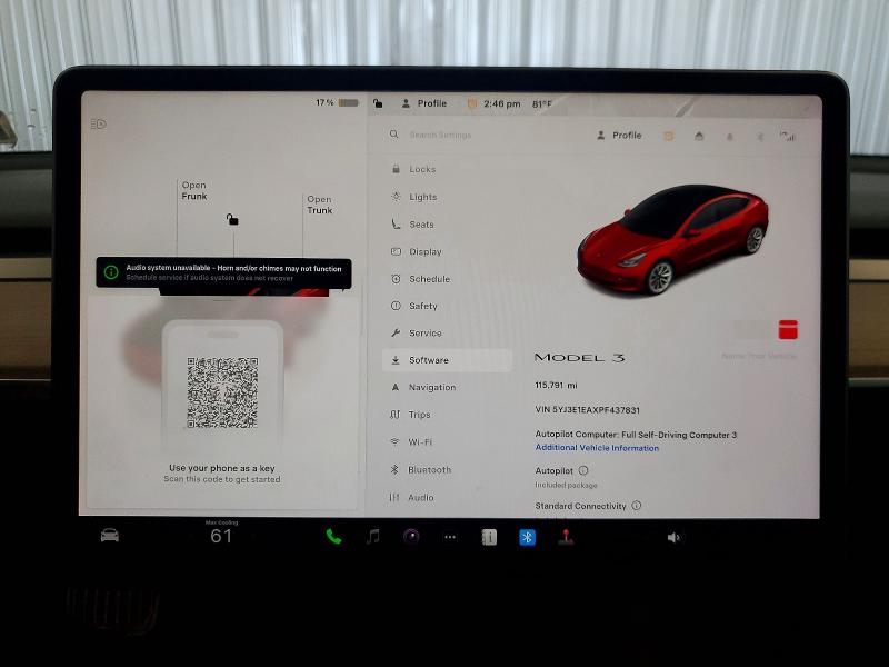 51817976 :رقم المزاد ، 5YJ3E1EAXPF437831 vin ، 2023 Tesla Model 3 مزاد بيع