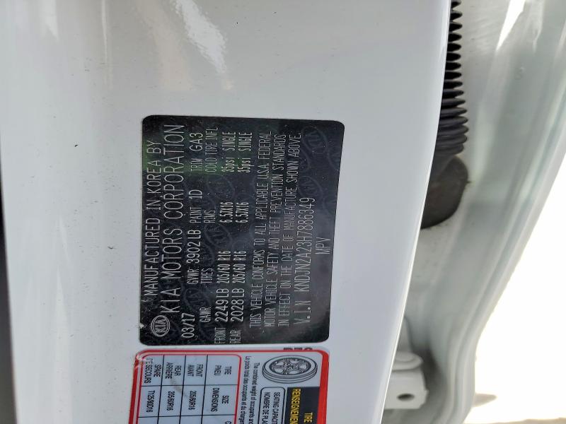 Aukcja sprzedaży 2017 Kia Soul, vin: KNDJN2A23H7886349, numer aukcji: 49475056