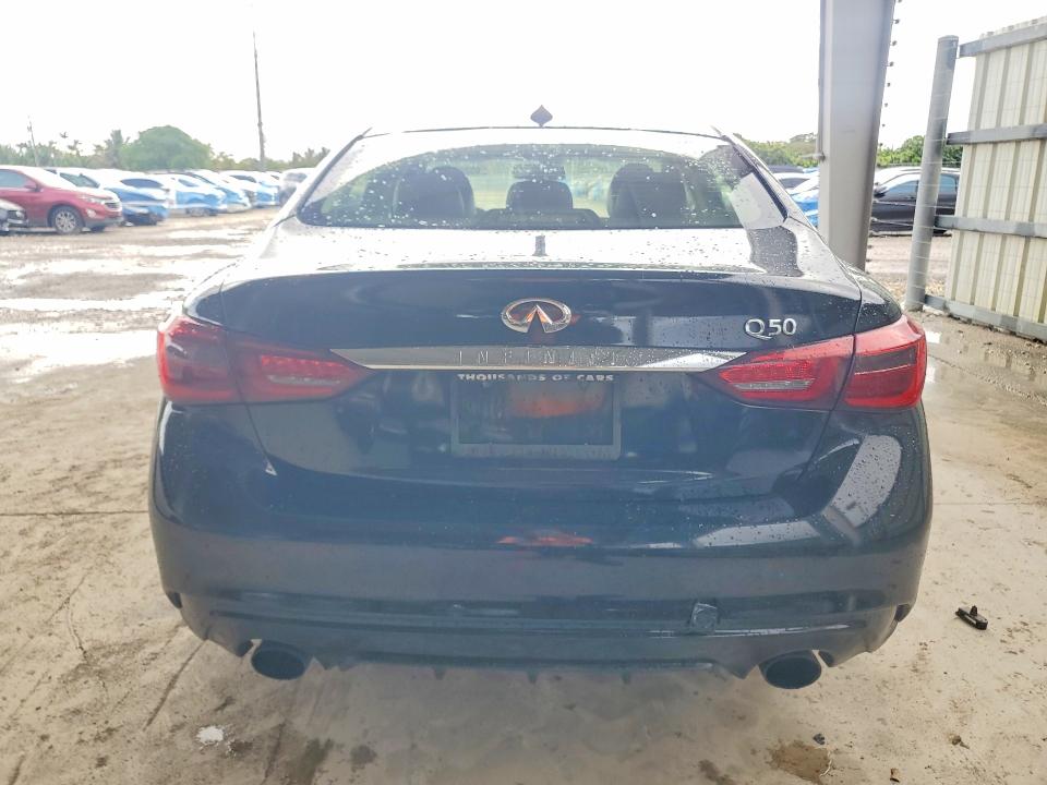 2018 Infiniti Q50 მანქანა იყიდება აუქციონზე, vin: JN1EV7AP8JM591753, აუქციონის ნომერი: 49231666