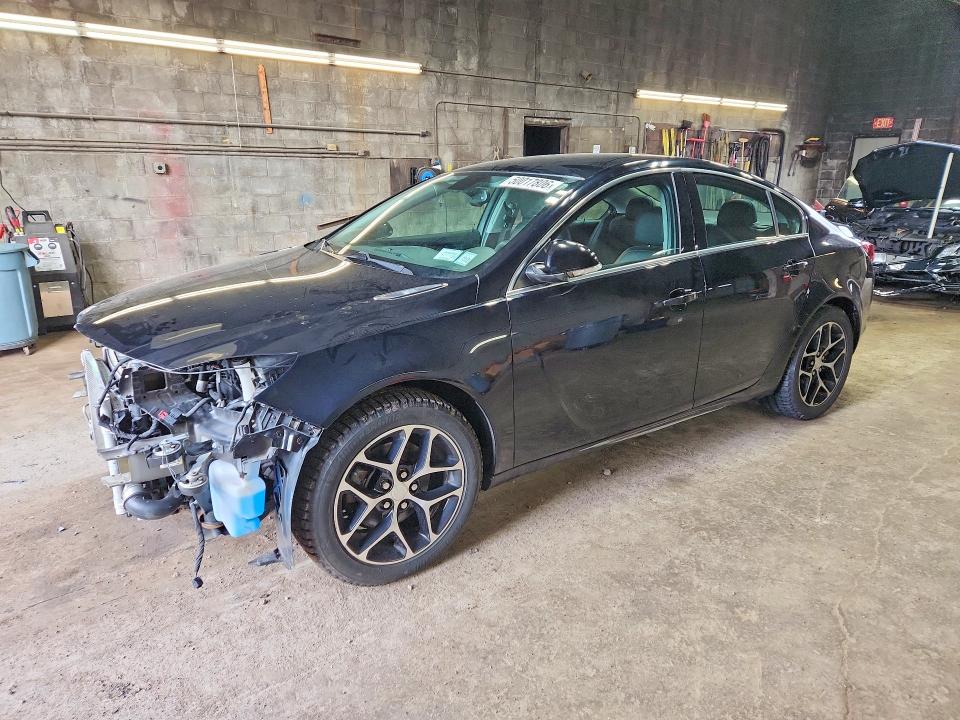 50017806 :رقم المزاد ، 2G4GL5EX5H9195082 vin ، 2017 Buick Regal مزاد بيع
